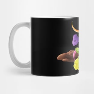 Kawaii Baby Macaron Dragons - Without Background Mug